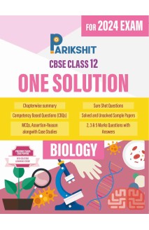 Parikshit CBSE Sample Papers One Solution Class 12th Biology for 2024 Board Exam